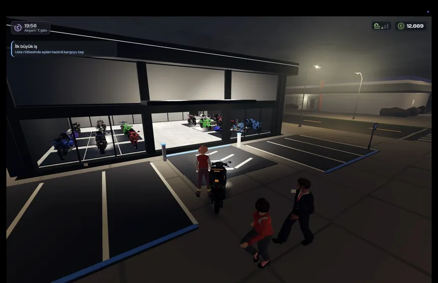 Скриншот 7 к игре Moto Courier Simulator