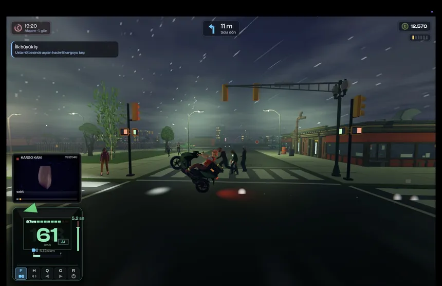 Скриншот 8 к игре Moto Courier Simulator