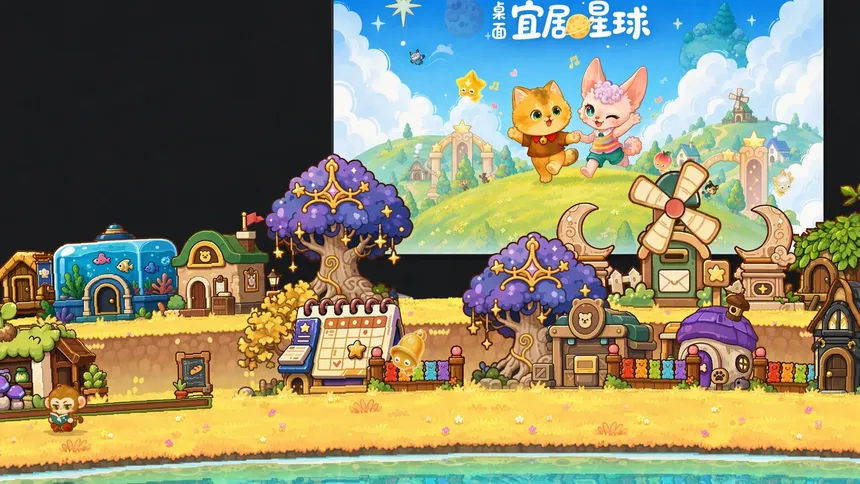 Скриншот 2 к игре 桌面-宜居星球