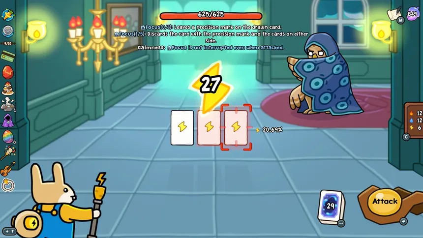 Скриншот 3 к игре Elementail: Roguelike Deckbuilding Card