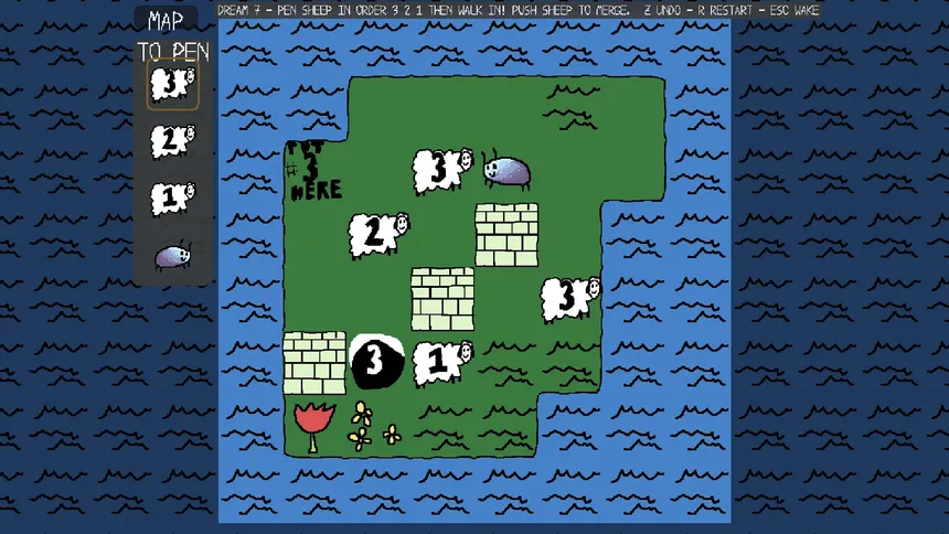 Скриншот 7 к игре Carrot Count Sheep