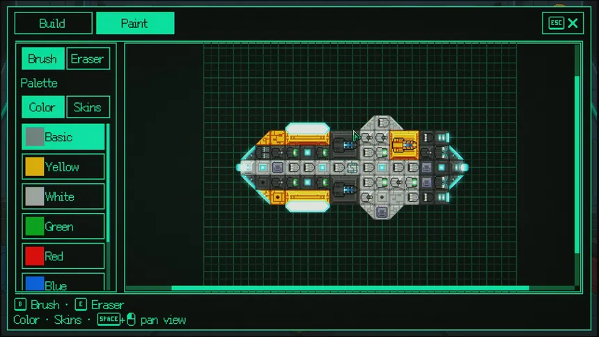 Скриншот 2 к игре Literally A Flying Brick : The Ship Building Shooter