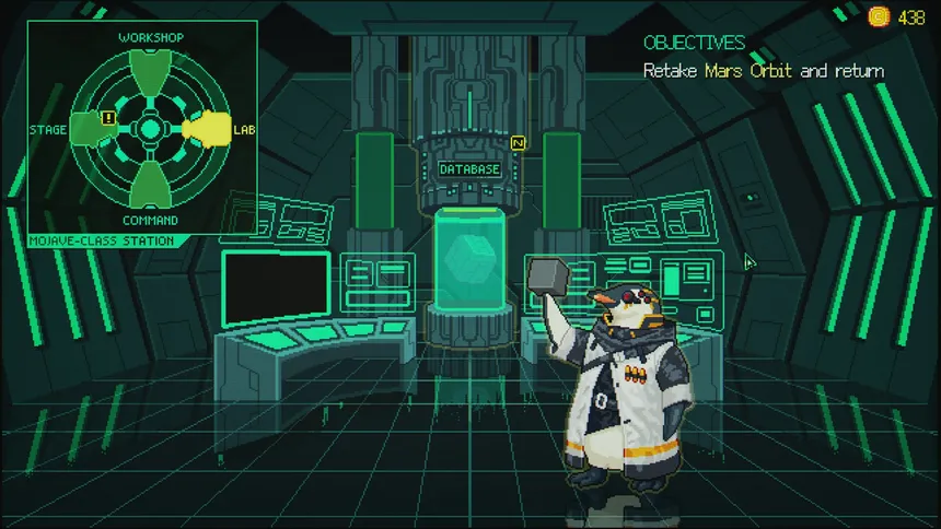 Скриншот 7 к игре Literally A Flying Brick : The Ship Building Shooter