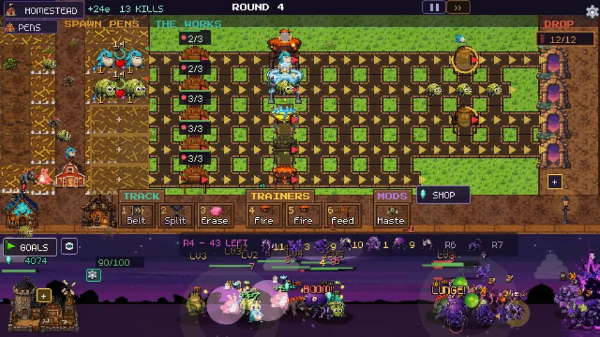 Скриншот 4 к игре Monster Breeder Battler