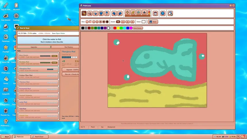 Скриншот 2 к игре FISH OS