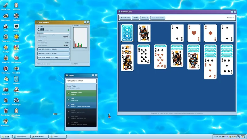 Скриншот 5 к игре FISH OS