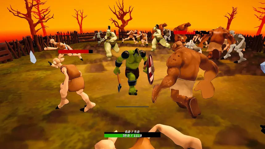 Скриншот 1 к игре Ogre Stampede Нашествие Огров