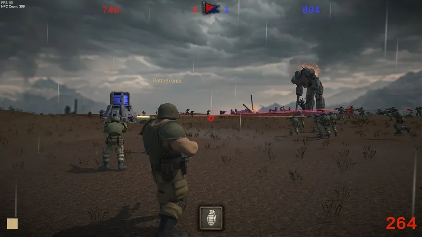 Скриншот 2 к игре BATTLEFRONTS: GRIMDARK