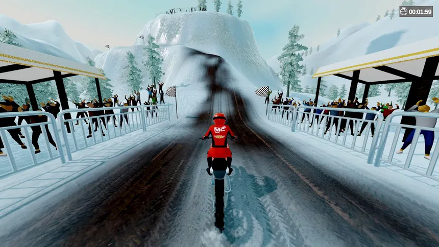 Скриншот 2 к игре Slope Riders - A Motorbike Escapade