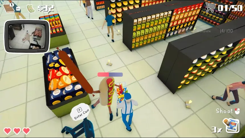 Скриншот 6 к игре Shopping Cart Pusher