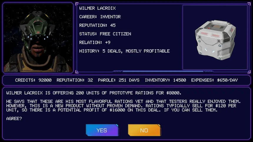 Скриншот 8 к игре Black Market Space Station Shop Simulator