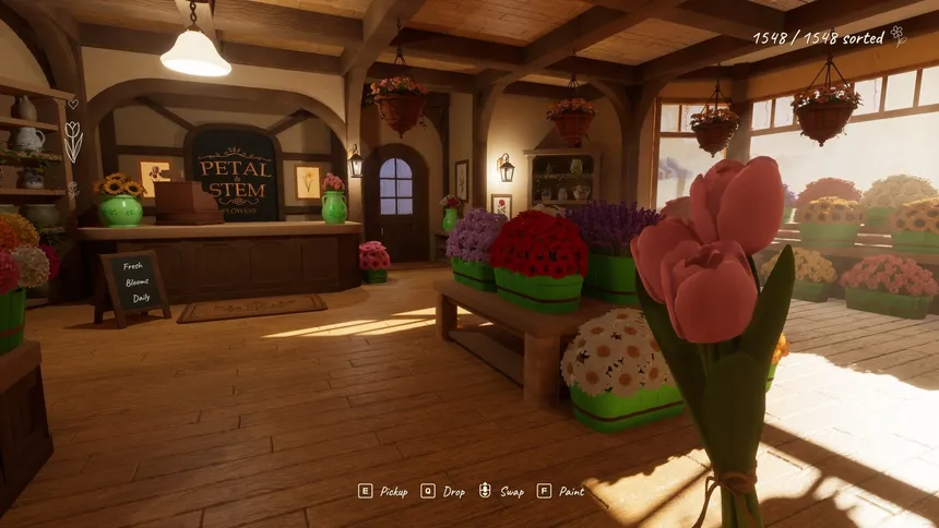 Скриншот 5 к игре Tidy Up the Flower Shop