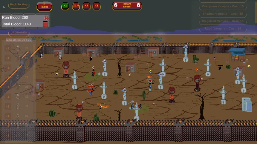 Скриншот 1 к игре Vampire Invasion