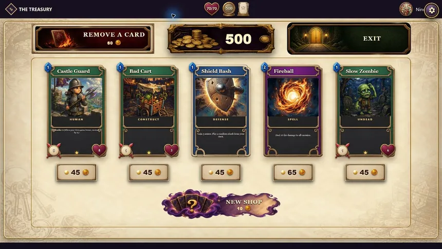 Скриншот 1 к игре Deck Breaker - A Roguelike Deckbuilder