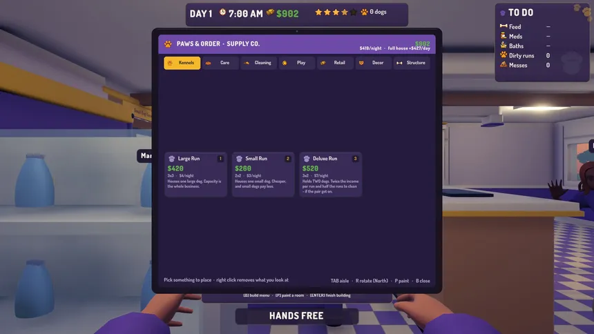 Скриншот 8 к игре Kennel Chaos: Daycare Simulator