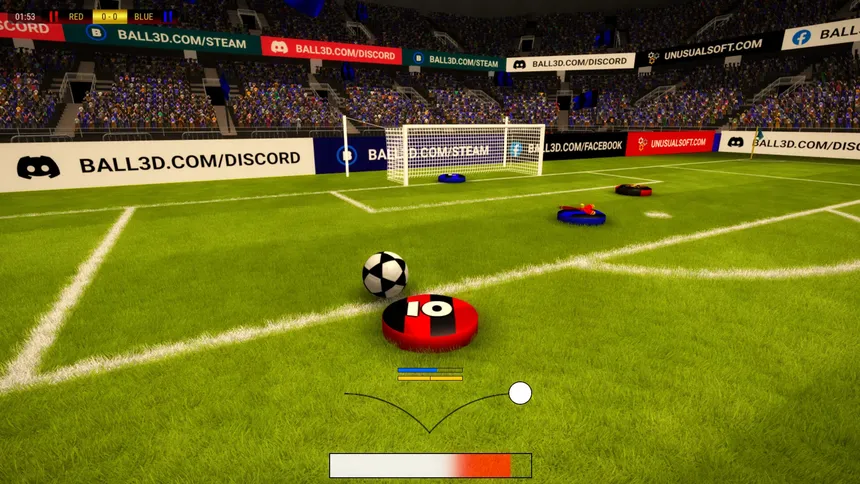 Скриншот 1 к игре Футбол Онлайн: Мяч 3D