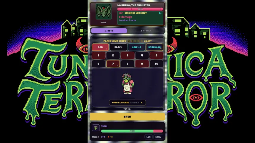 Скриншот 1 к игре Tunica Terror