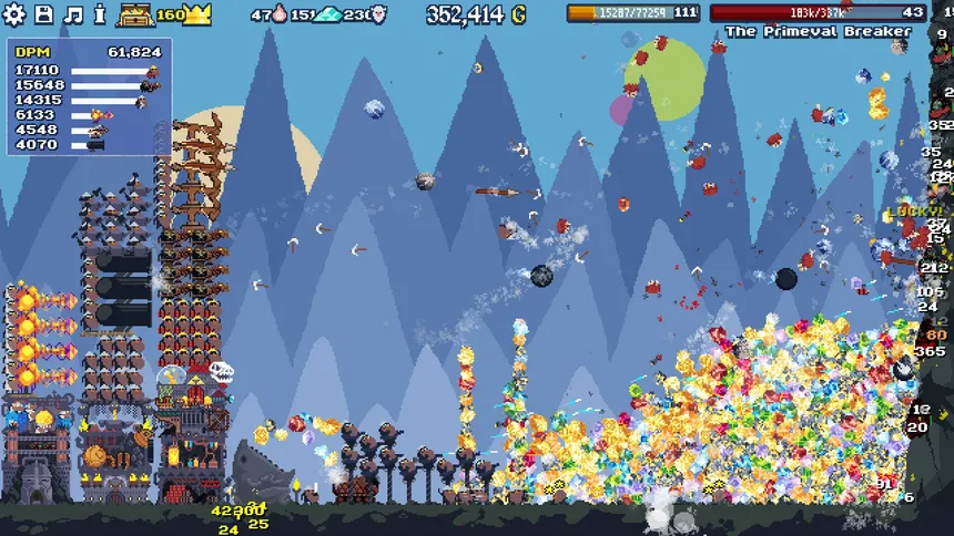 Скриншот 1 к игре Dwarf Eats Mountain