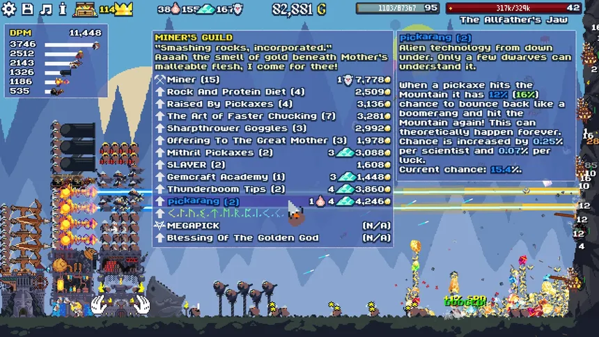 Скриншот 2 к игре Dwarf Eats Mountain