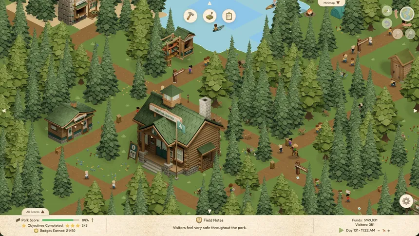 Скриншот 1 к игре National Park Tycoon