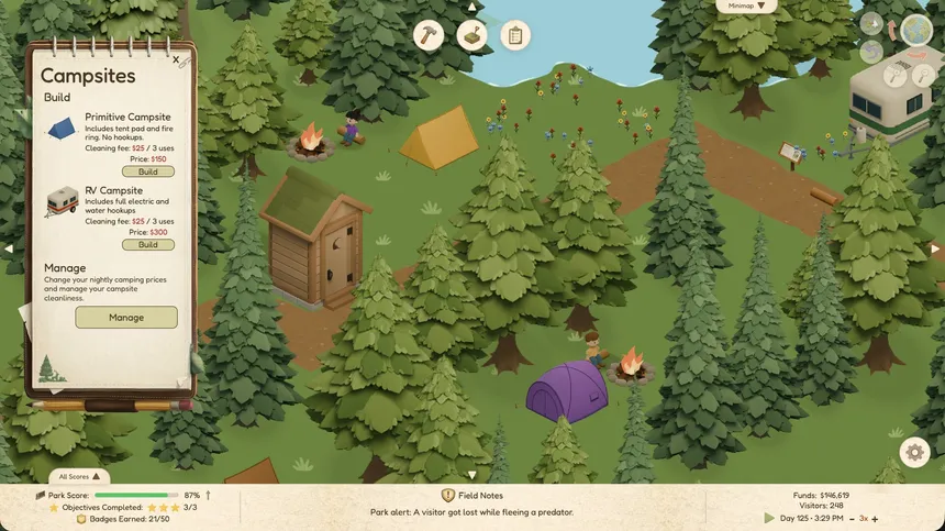 Скриншот 2 к игре National Park Tycoon
