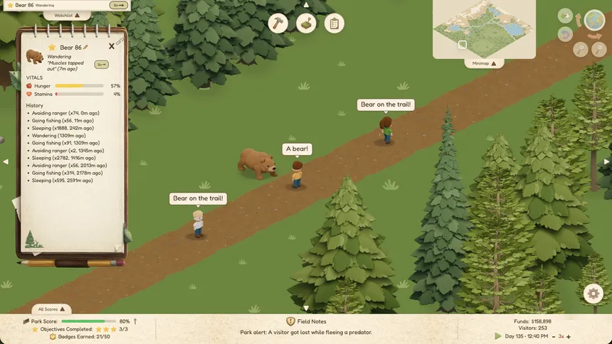 Скриншот 3 к игре National Park Tycoon
