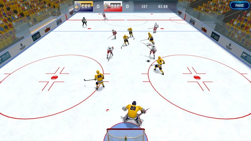 Скриншот 2 к игре Center Ice Hockey