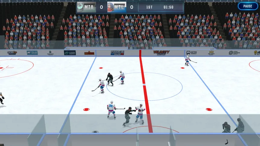 Скриншот 5 к игре Center Ice Hockey