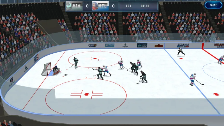 Скриншот 6 к игре Center Ice Hockey