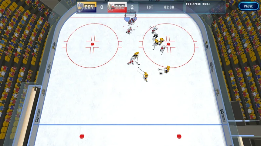 Скриншот 8 к игре Center Ice Hockey