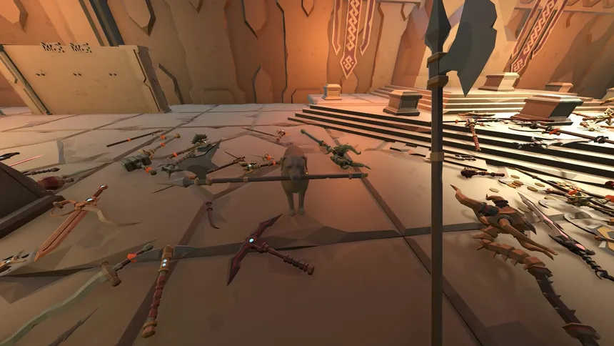 Скриншот 1 к игре Tidy Up the Royal Armory