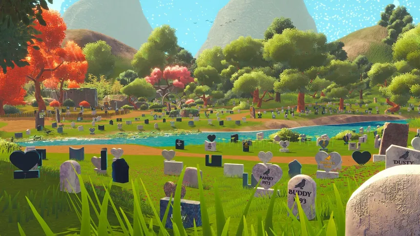 Скриншот 7 к игре Restfield: Tidy Up the Pet Cemetery