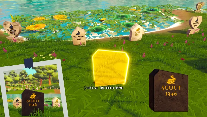 Скриншот 8 к игре Restfield: Tidy Up the Pet Cemetery