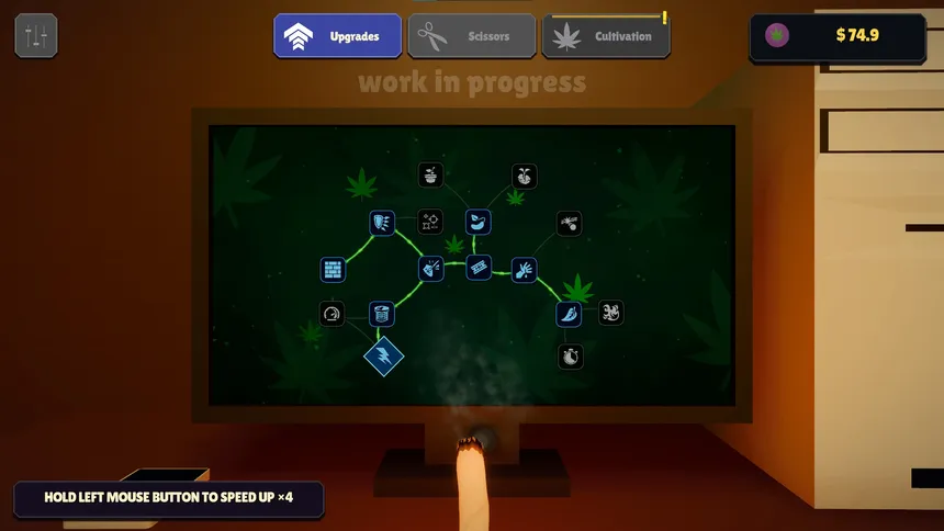 Скриншот 6 к игре Ganja Ricochet: Cut Kush. Make Cash.
