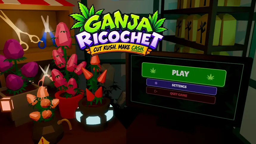 Скриншот 8 к игре Ganja Ricochet: Cut Kush. Make Cash.