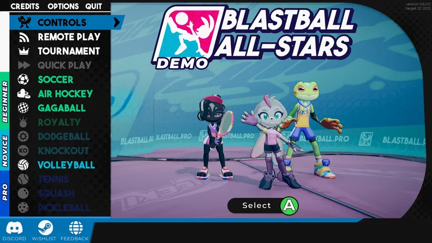 Скриншот 1 к игре BlastBall: All-Stars