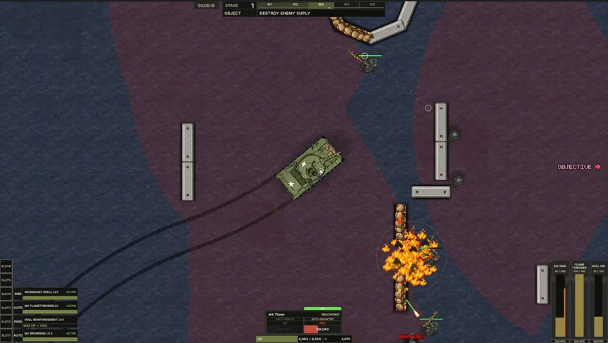 Скриншот 3 к игре FTS: Frontline Tank Survivor