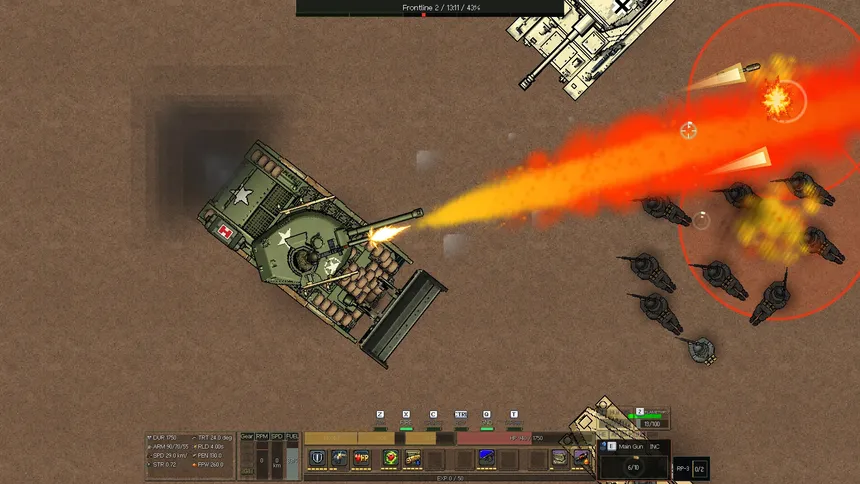 Скриншот 5 к игре FTS: Frontline Tank Survivor