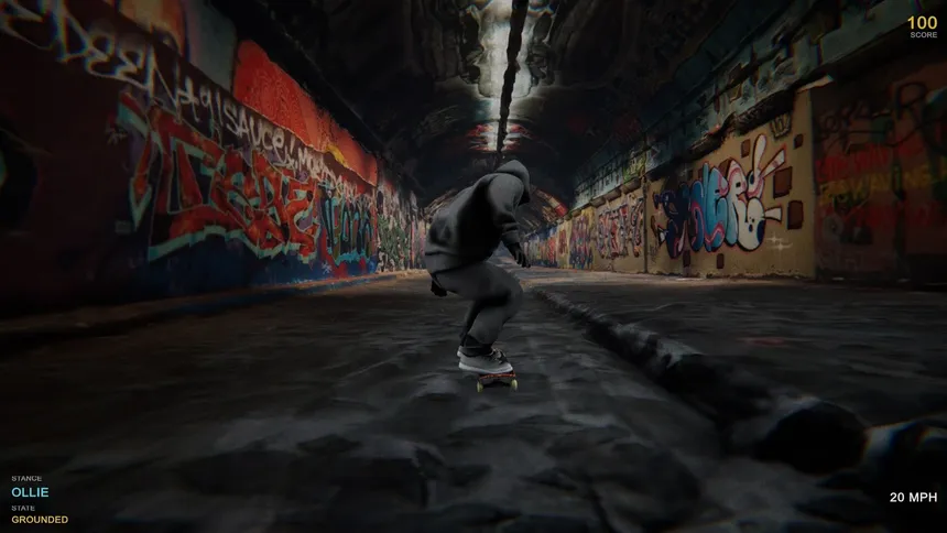 Скриншот 1 к игре Skate Droid