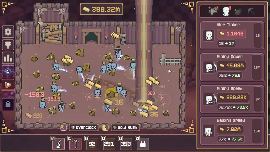 Скриншот 1 к игре Shattermine Idle