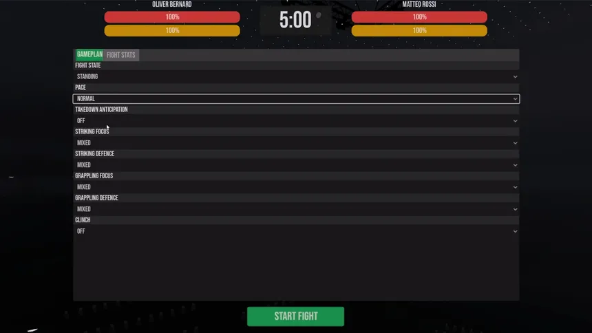 Скриншот 8 к игре MMA Career Simulator