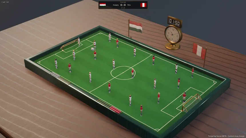 Скриншот 4 к игре TinSpring Soccer