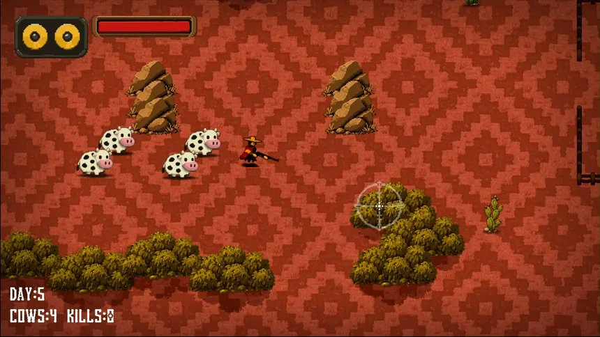 Скриншот 2 к игре Vaca Bullet