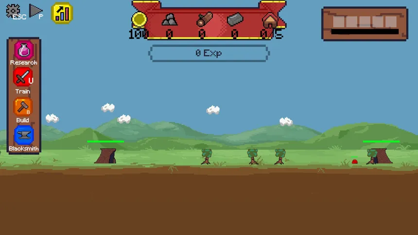 Скриншот 1 к игре Slime Wars