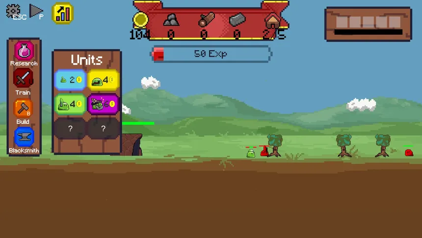 Скриншот 2 к игре Slime Wars