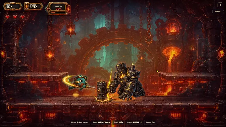 Скриншот 2 к игре KRAST FORGE