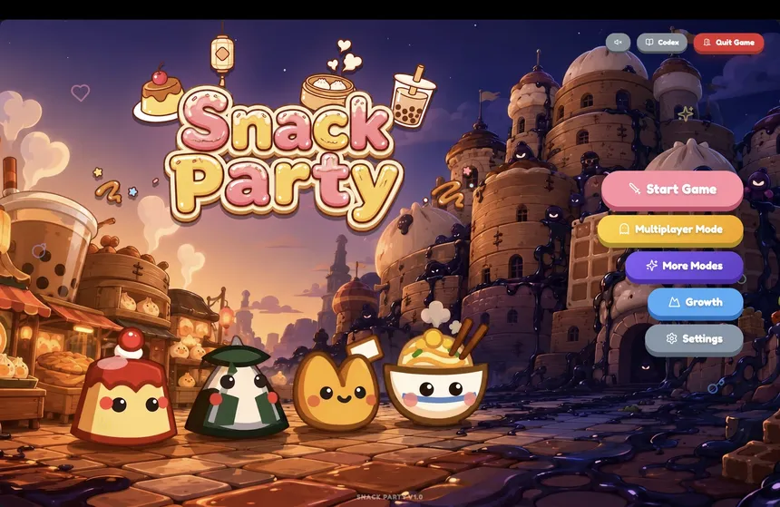 Скриншот 1 к игре 小吃派对 Snack Party