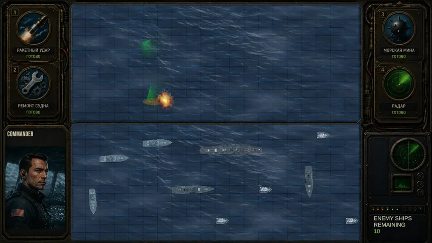 Скриншот 8 к игре Морской Бой