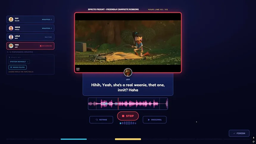 Скриншот 1 к игре Dub Night Live