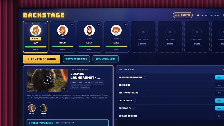 Скриншот 4 к игре Dub Night Live